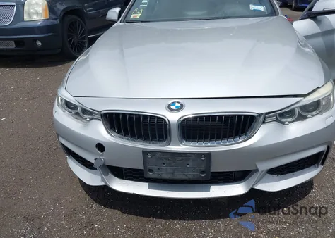 2014 BMW 435I xDrive из США, поврежденный, VIN WBA3R5C55EK186196